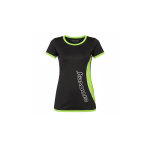 FITNESS-SHIRT – SCHWARZ-GRÜN | Damen